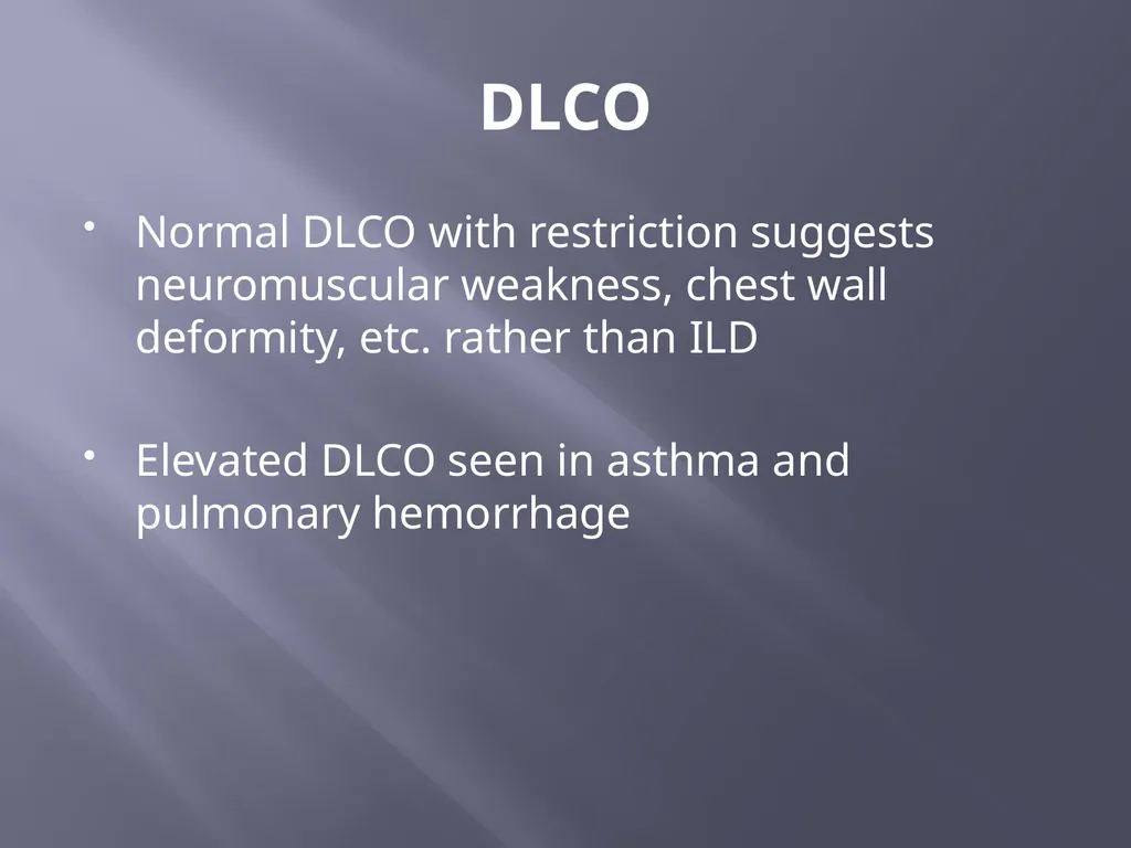 PFT Interpretation Darrin Hursey, MD Overview - slide 18 of 20