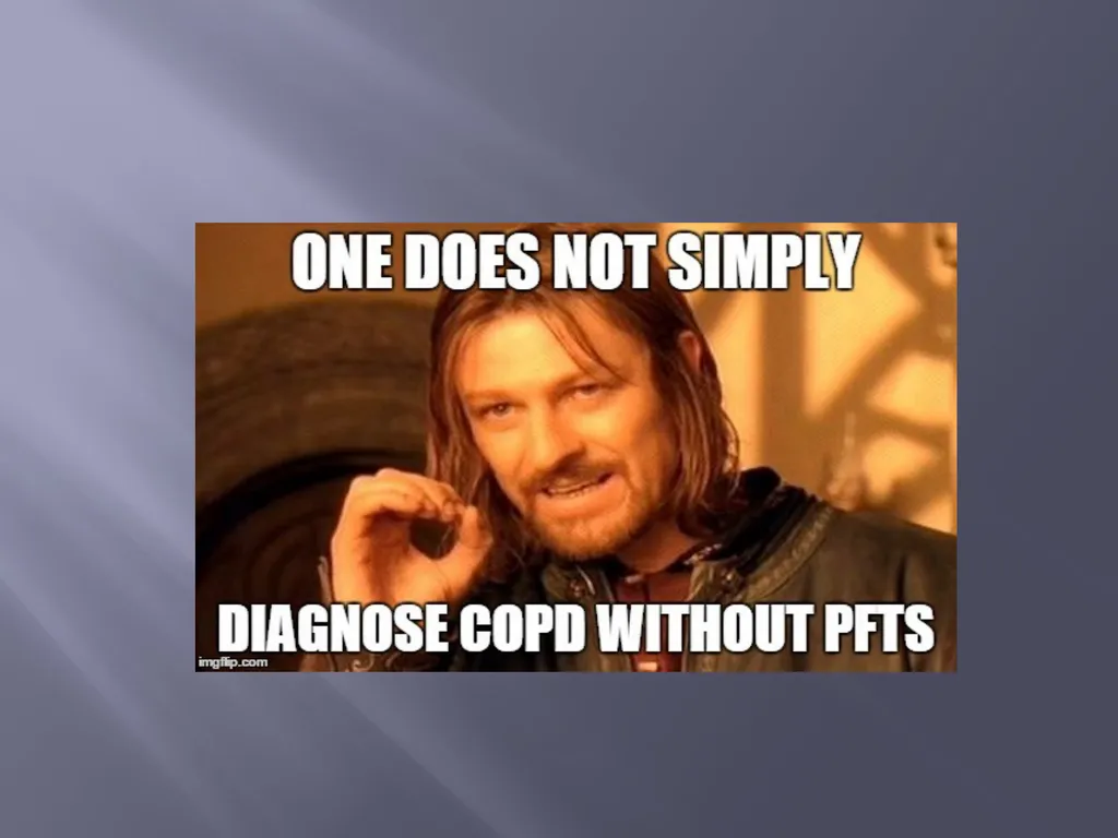 PFT Interpretation Darrin Hursey, MD Overview - slide 4 of 20
