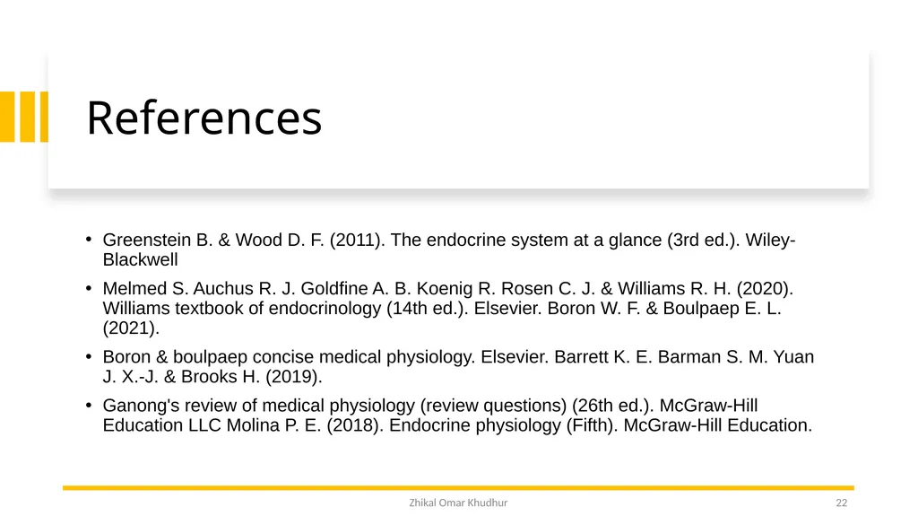 Thyroid gland Zhikal O. Khudhur Endocrinology BIO - slide 22 of 23