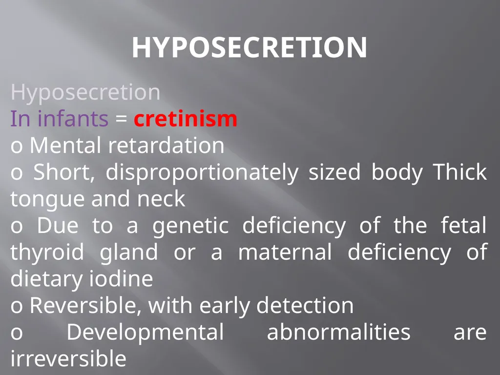 THYROID GLAND –part 3 disorders DR. SHEETAL JAIN - slide 4 of 40