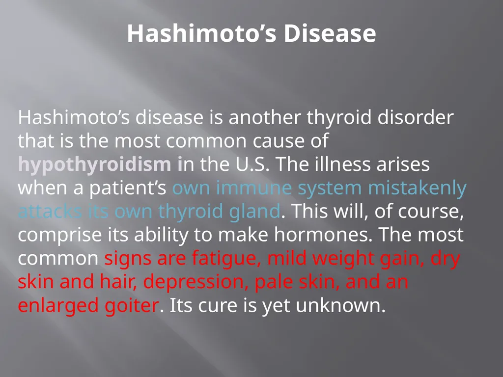 THYROID GLAND –part 3 disorders DR. SHEETAL JAIN - slide 9 of 40