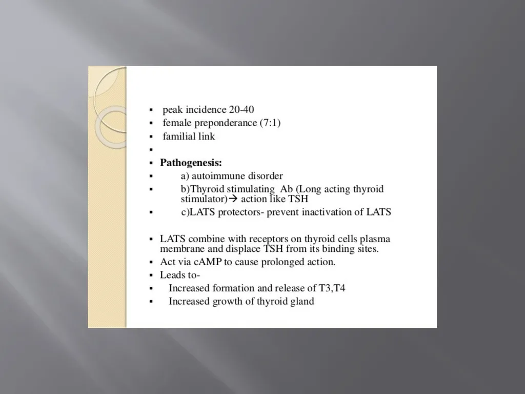 THYROID GLAND –part 3 disorders DR. SHEETAL JAIN - slide 28 of 40