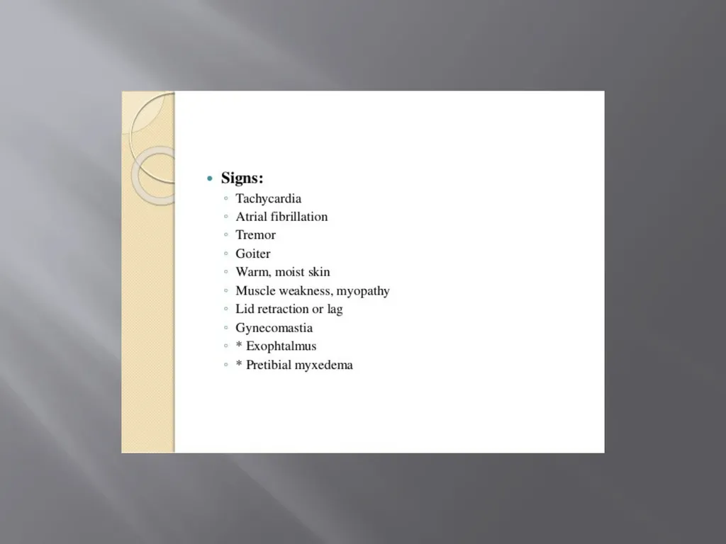 THYROID GLAND –part 3 disorders DR. SHEETAL JAIN - slide 33 of 40