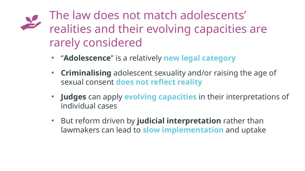 SIX SHARED GOALS Sharing evidence, learning, new - slide 23 of 56