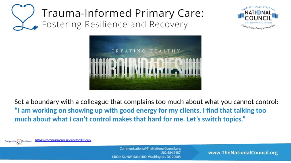 For the trainer: Please note this slide deck is - slide 17 of 26