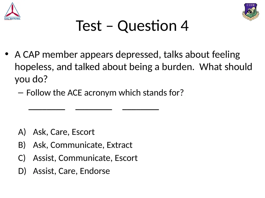Look, Listen, and Link (LLL) Basic Psychological - slide 32 of 37