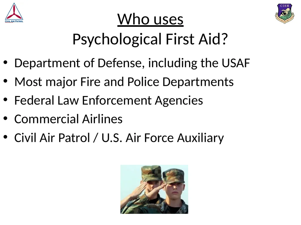 Look, Listen, and Link (LLL) Basic Psychological - slide 3 of 37