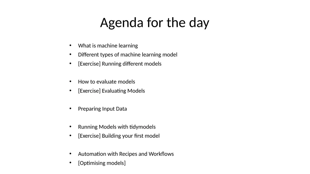 Introduction to Machine Learning Hayley Carr, - slide 2 of 124