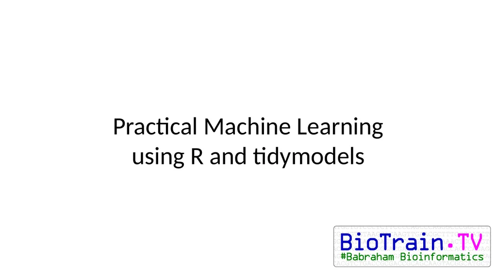 Introduction to Machine Learning Hayley Carr, - slide 84 of 124