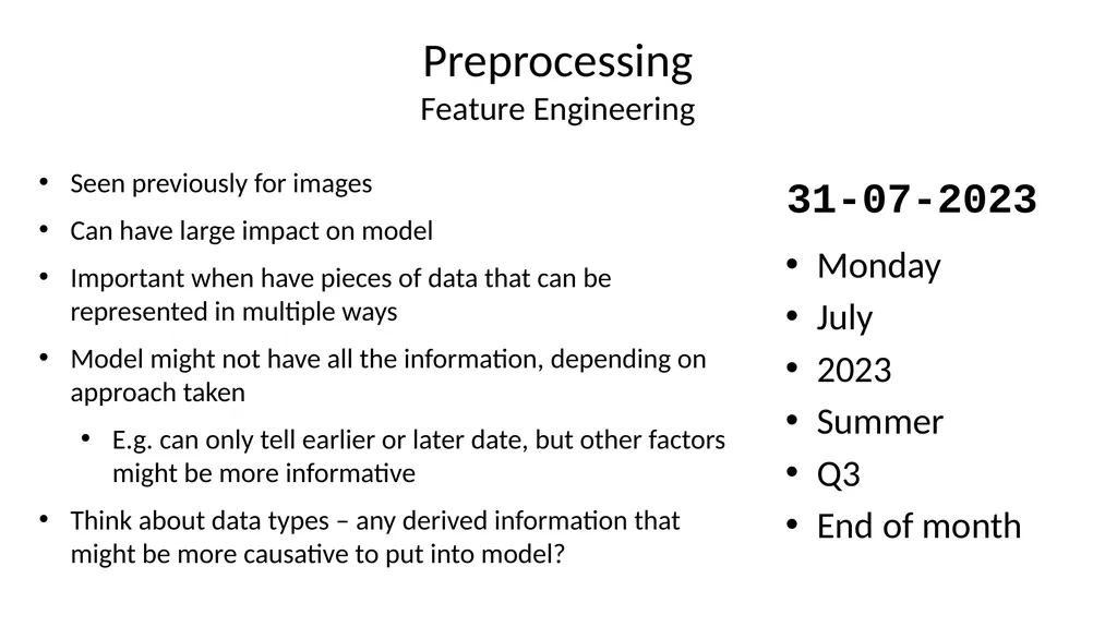 Introduction to Machine Learning Hayley Carr, - slide 80 of 124