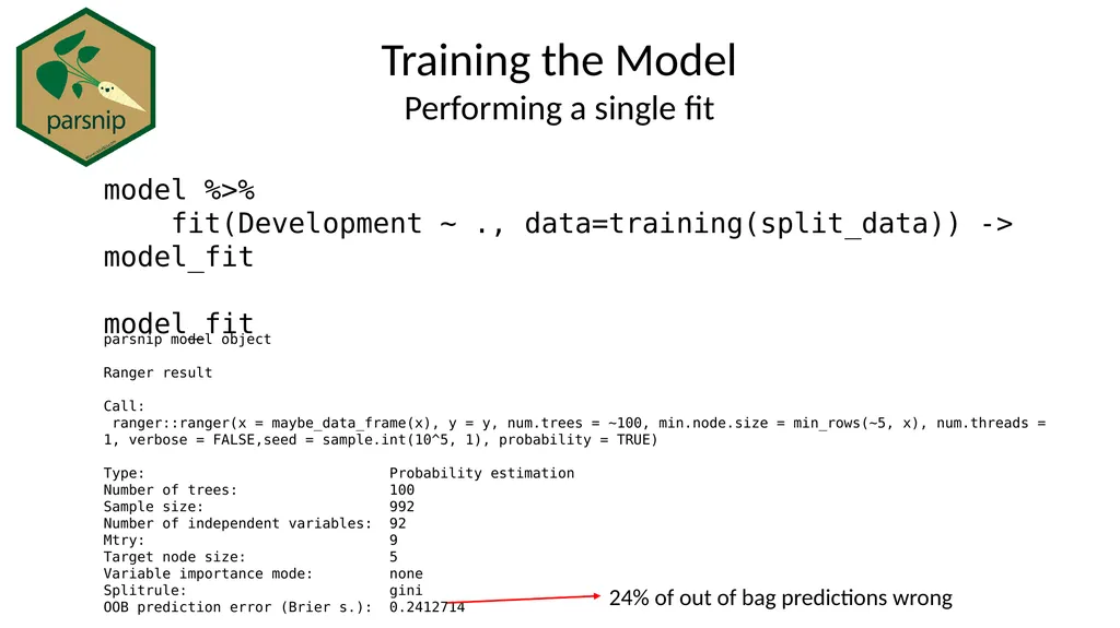 Introduction to Machine Learning Hayley Carr, - slide 99 of 124