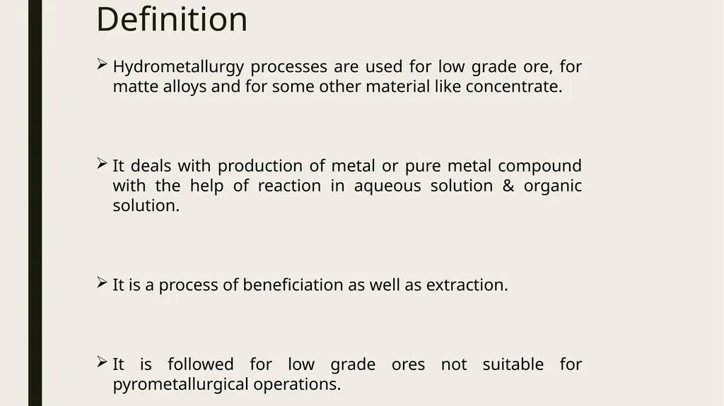 Introduction to process metallurgy-Unit 2 Prof. - slide 4 of 69