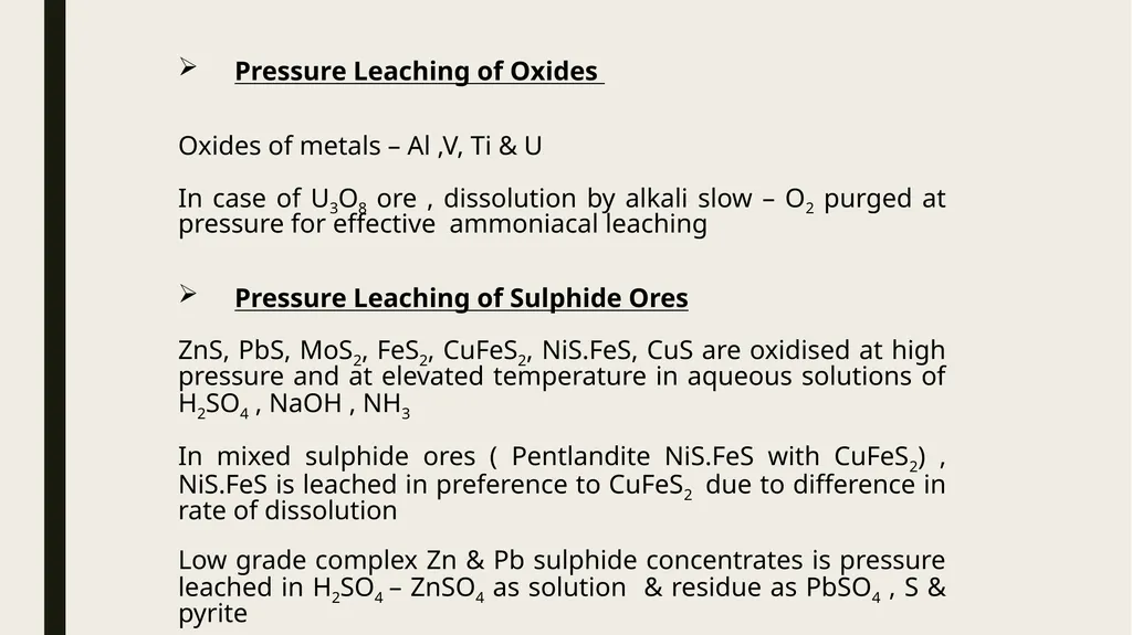 Introduction to process metallurgy-Unit 2 Prof. - slide 29 of 69