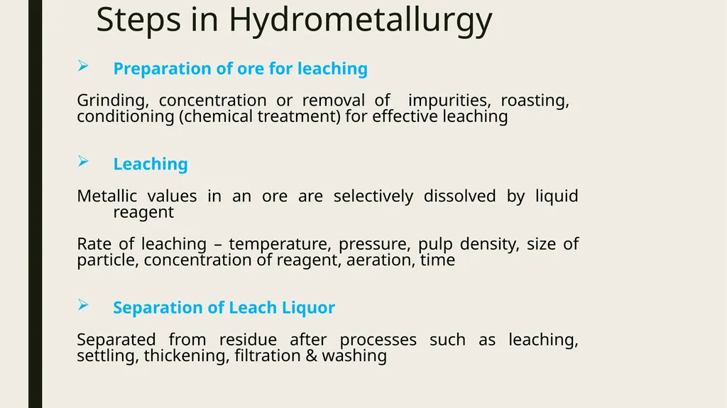 Introduction to process metallurgy-Unit 2 Prof. - slide 6 of 69