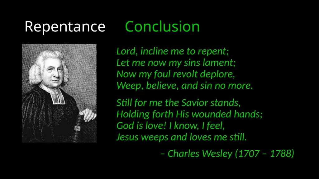 Repentance Psalm 51 Repentance Introduction - slide 43 of 44