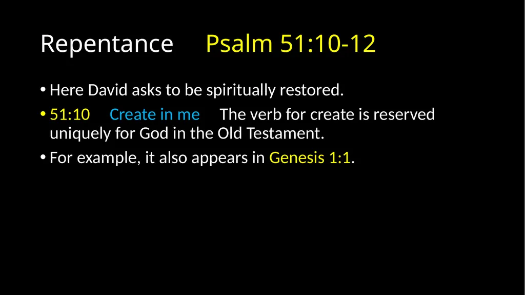 Repentance Psalm 51 Repentance Introduction - slide 24 of 44