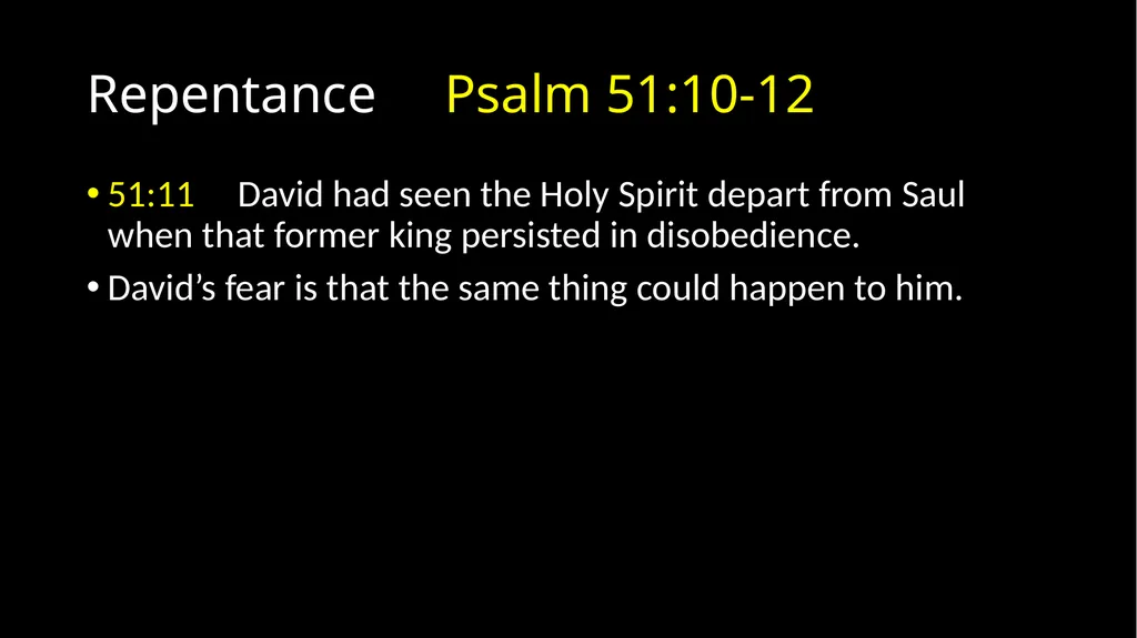 Repentance Psalm 51 Repentance Introduction - slide 28 of 44
