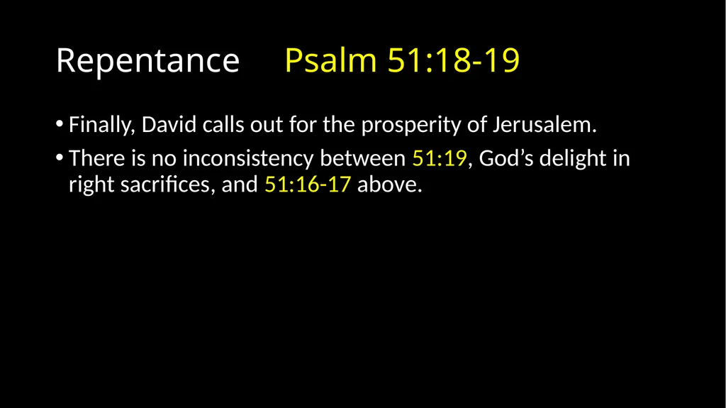 Repentance Psalm 51 Repentance Introduction - slide 34 of 44