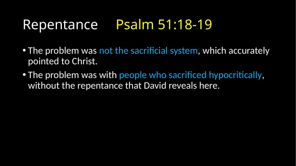 Repentance Psalm 51 Repentance Introduction - slide 35 of 44