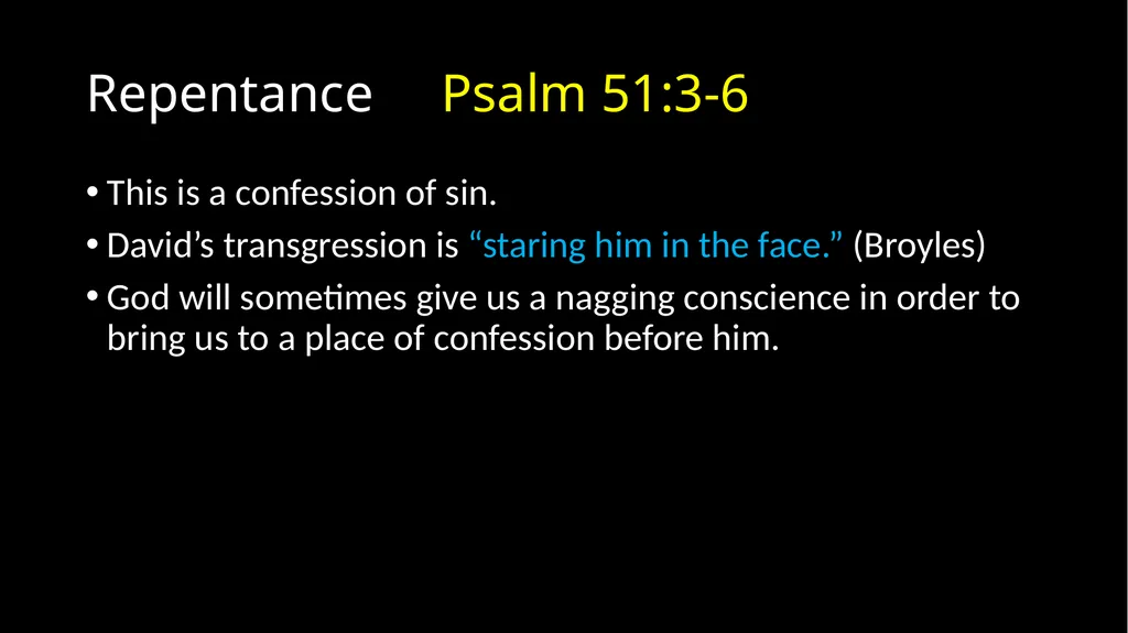 Repentance Psalm 51 Repentance Introduction - slide 15 of 44