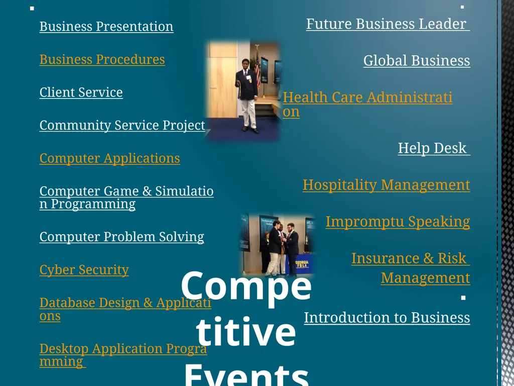 Future Business Leaders of America-Phi Beta Lambda - slide 10 of 21