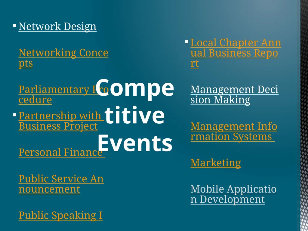Future Business Leaders of America-Phi Beta Lambda - slide 11 of 21