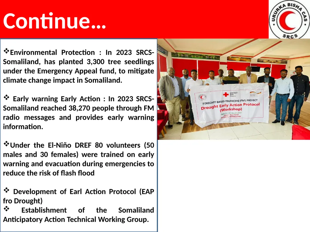 Presented By Ahmed Abdi Bakal SRCS-Somaliland - slide 12 of 23