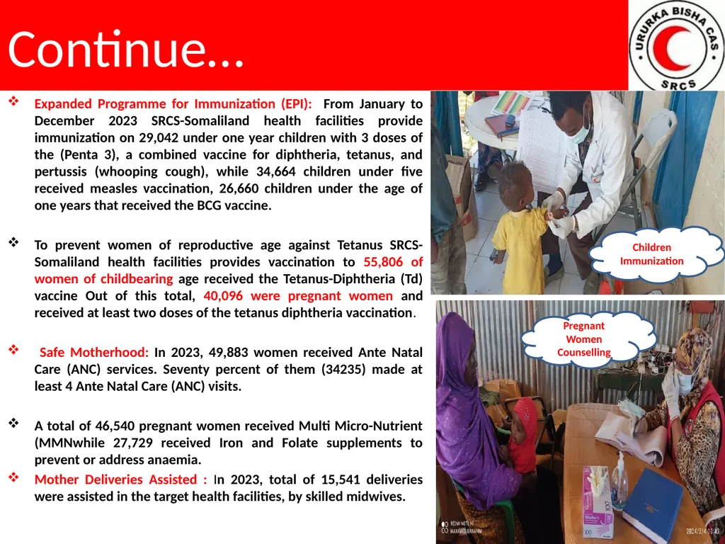 Presented By Ahmed Abdi Bakal SRCS-Somaliland - slide 8 of 23