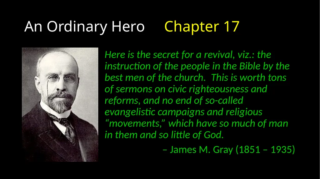 An Ordinary Hero 2 Chronicles 17 – 20 An Ordinary - slide 13 of 44