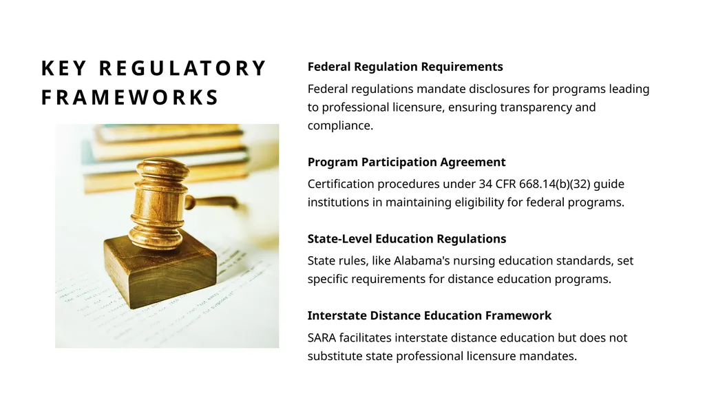 Professional Licensure Disclosure 2025 Alabama - slide 7 of 25