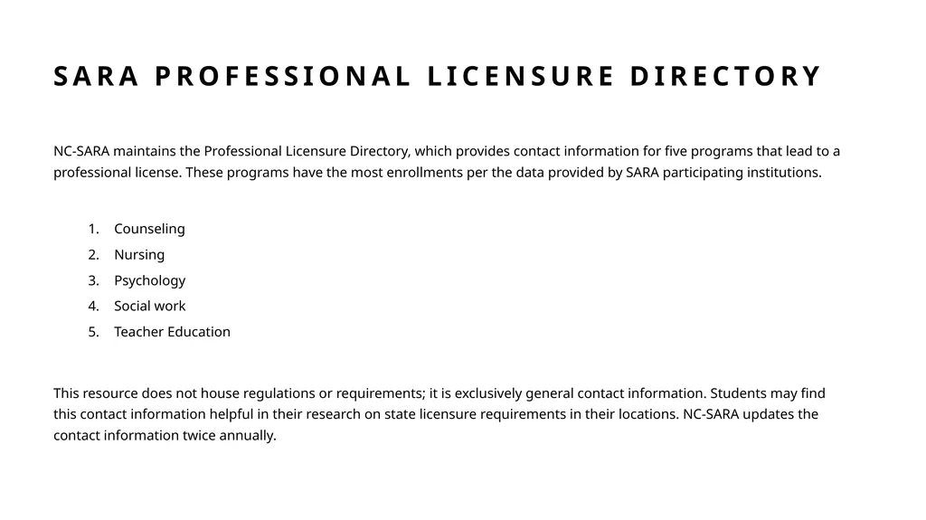 Professional Licensure Disclosure 2025 Alabama - slide 17 of 25