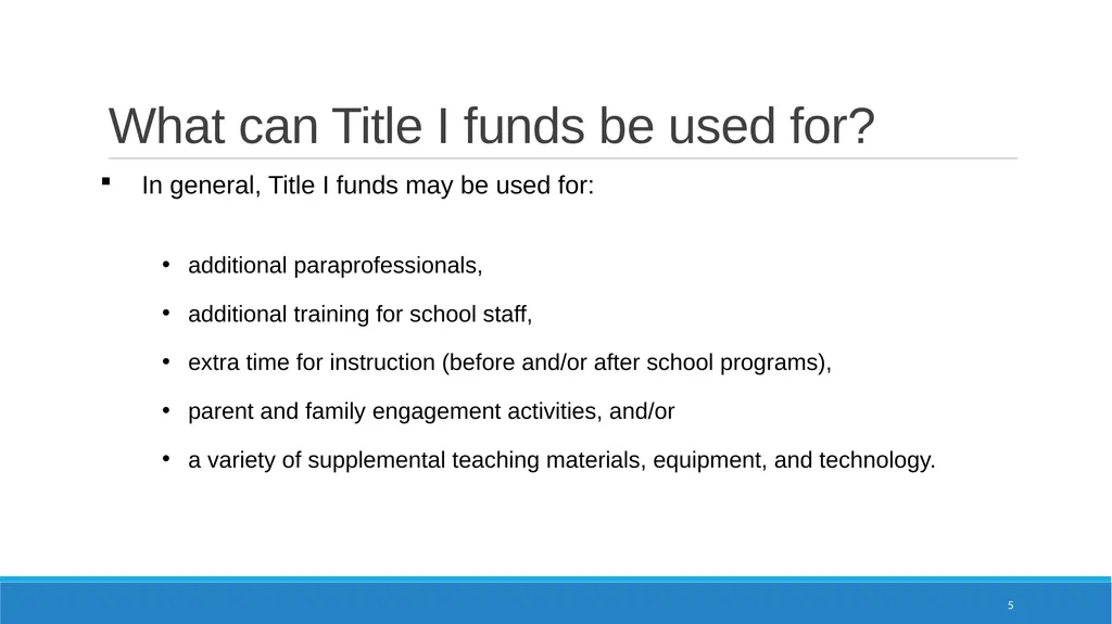 Springdale Elementary School Annual Title I & - slide 5 of 27