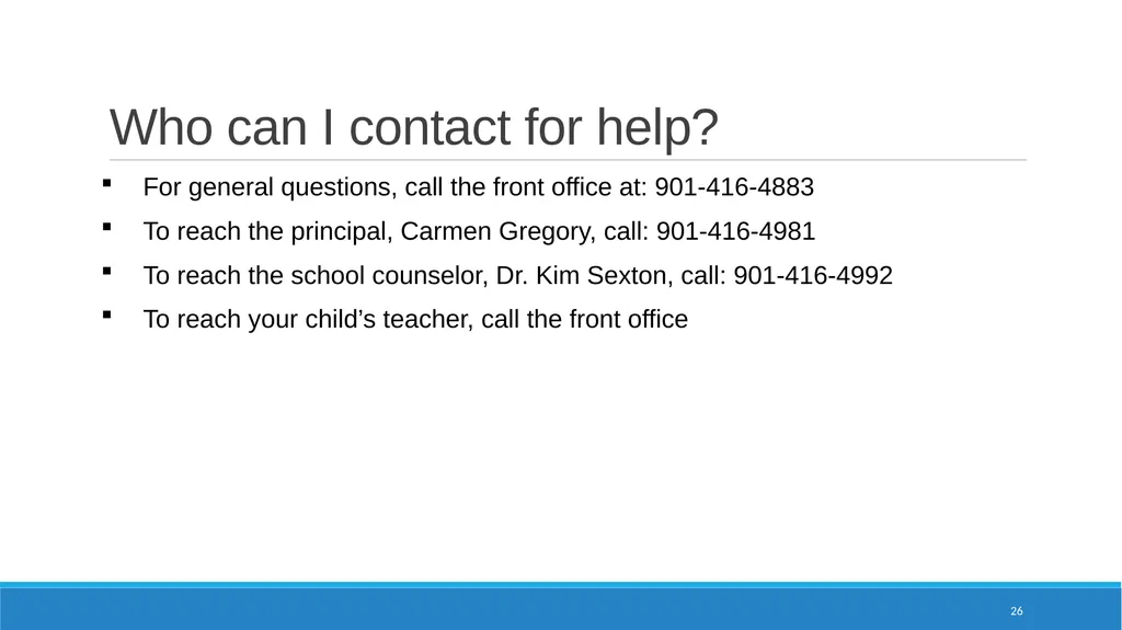 Springdale Elementary School Annual Title I & - slide 26 of 27