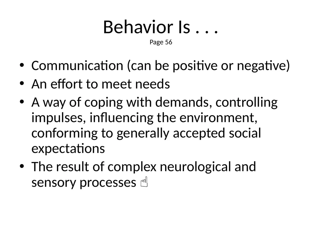 1 The Mandt System® Relational Skills Chapter 1 - slide 69 of 102