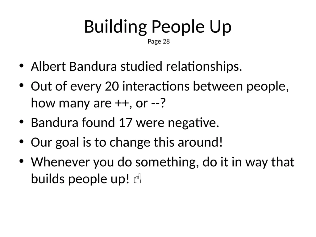 1 The Mandt System® Relational Skills Chapter 1 - slide 36 of 102