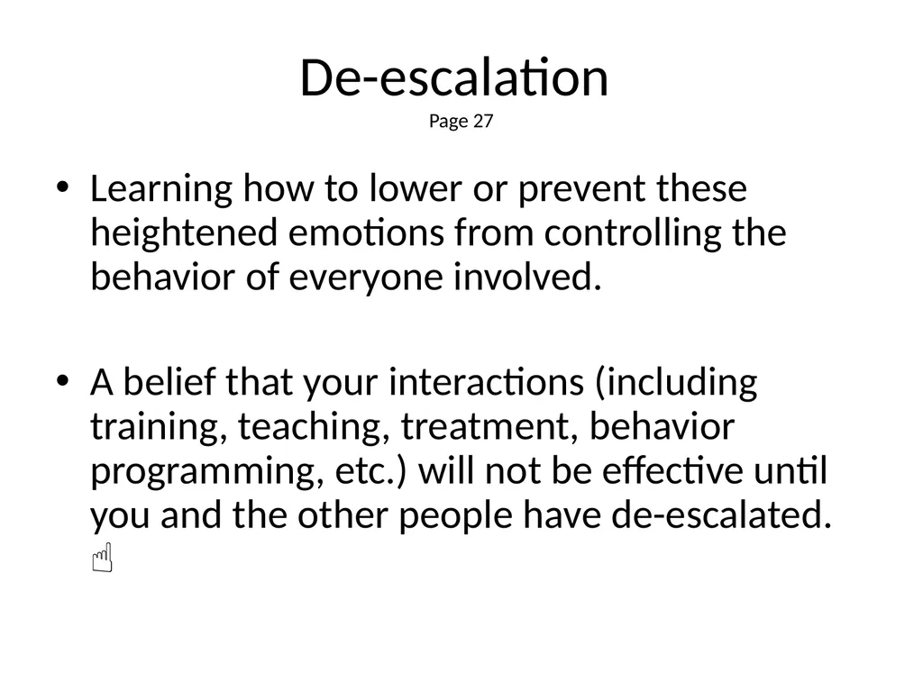 1 The Mandt System® Relational Skills Chapter 1 - slide 33 of 102