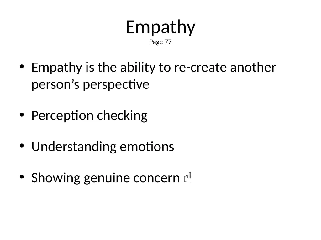1 The Mandt System® Relational Skills Chapter 1 - slide 93 of 102