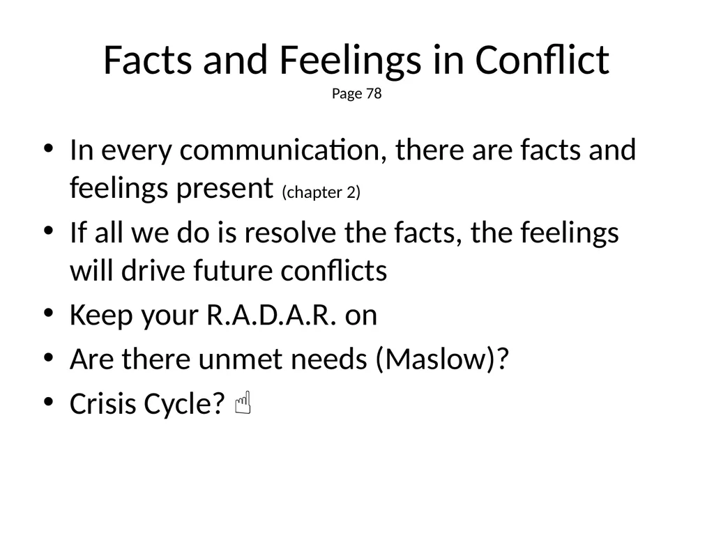 1 The Mandt System® Relational Skills Chapter 1 - slide 96 of 102