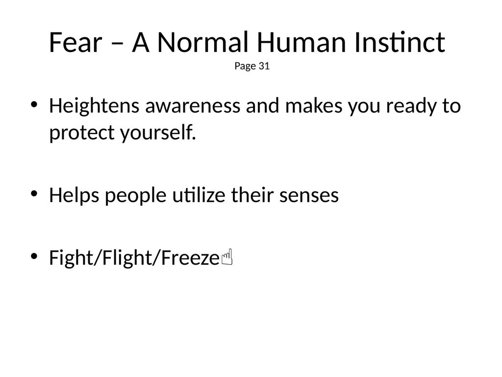 1 The Mandt System® Relational Skills Chapter 1 - slide 41 of 102