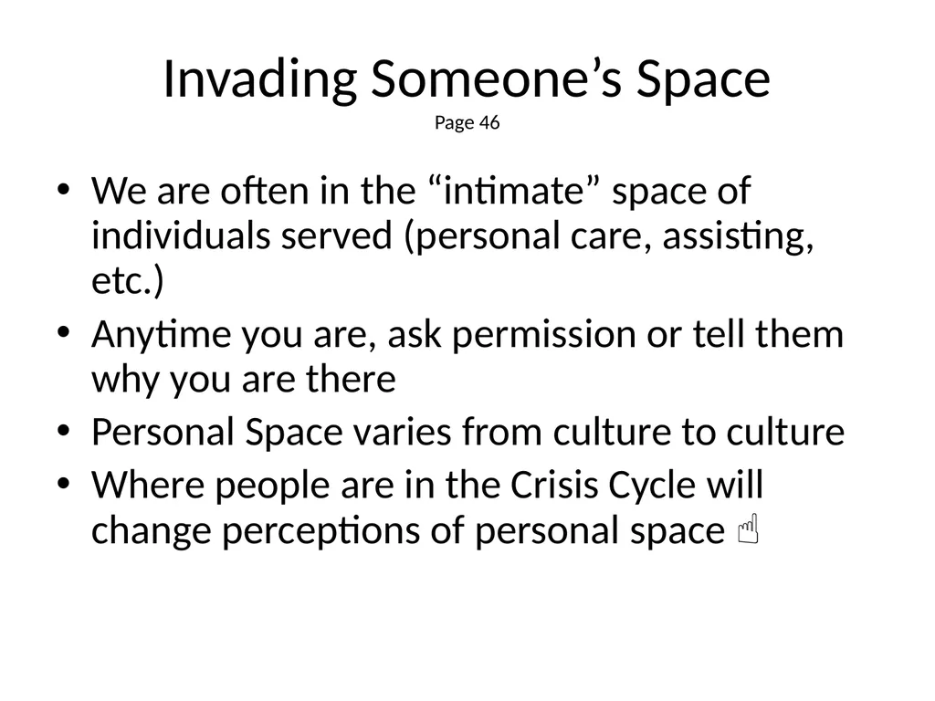 1 The Mandt System® Relational Skills Chapter 1 - slide 57 of 102