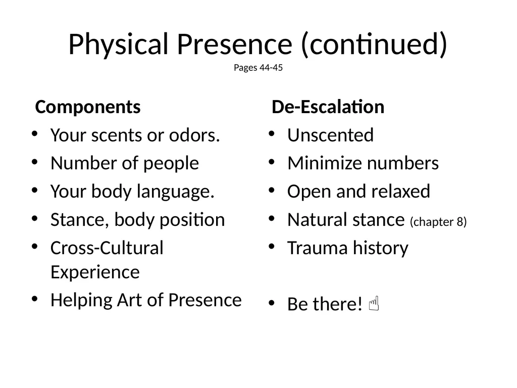 1 The Mandt System® Relational Skills Chapter 1 - slide 55 of 102