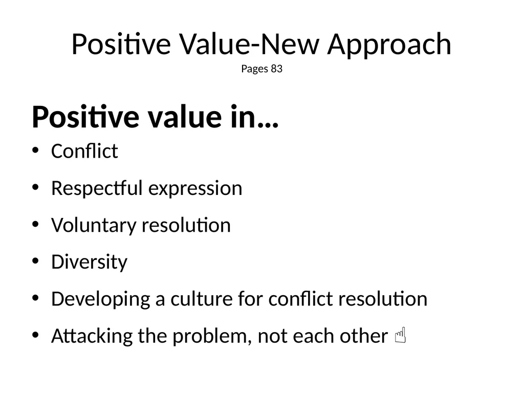 1 The Mandt System® Relational Skills Chapter 1 - slide 100 of 102