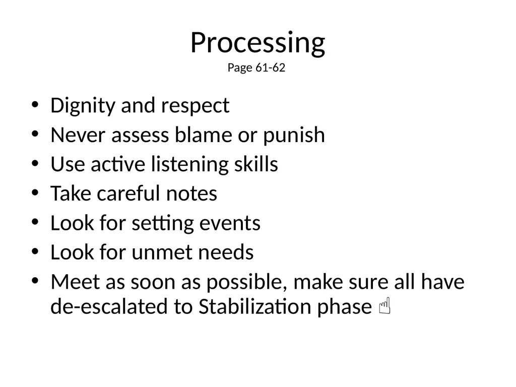 1 The Mandt System® Relational Skills Chapter 1 - slide 75 of 102