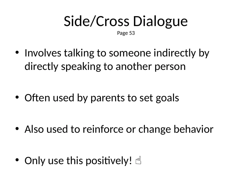 1 The Mandt System® Relational Skills Chapter 1 - slide 65 of 102