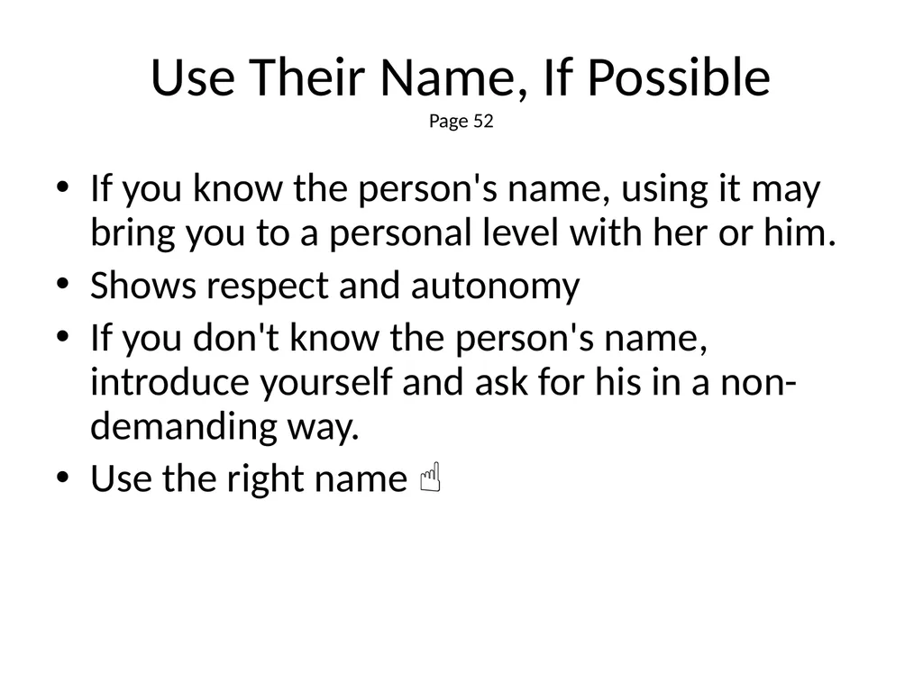1 The Mandt System® Relational Skills Chapter 1 - slide 62 of 102