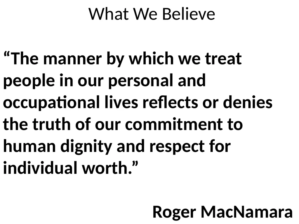 1 The Mandt System® Relational Skills Chapter 1 - slide 5 of 102