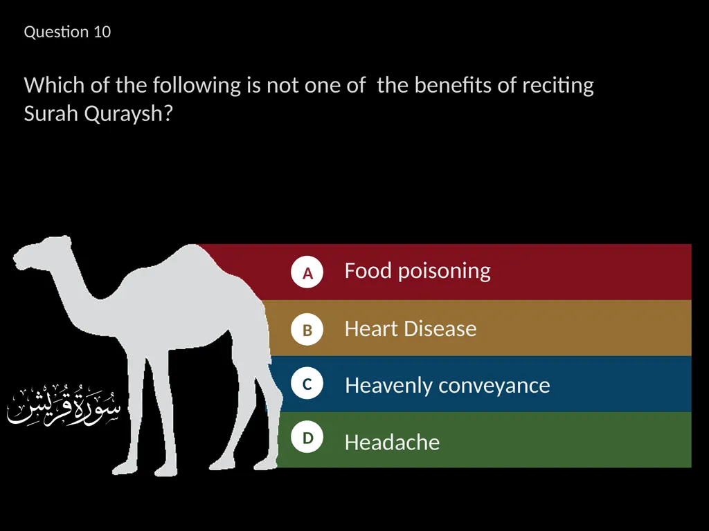 لِإِيلَافِ قُرَيْشٍ إِيلَافِهِمْ رِحْلَةَ - slide 36 of 38