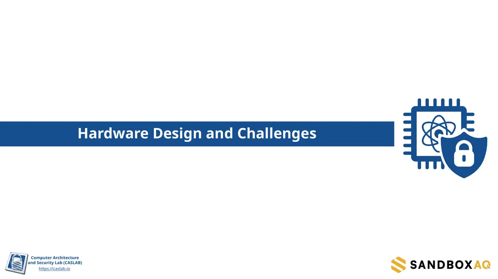 SDitH in Hardware Sanjay Deshpande, James Howe, - slide 12 of 27