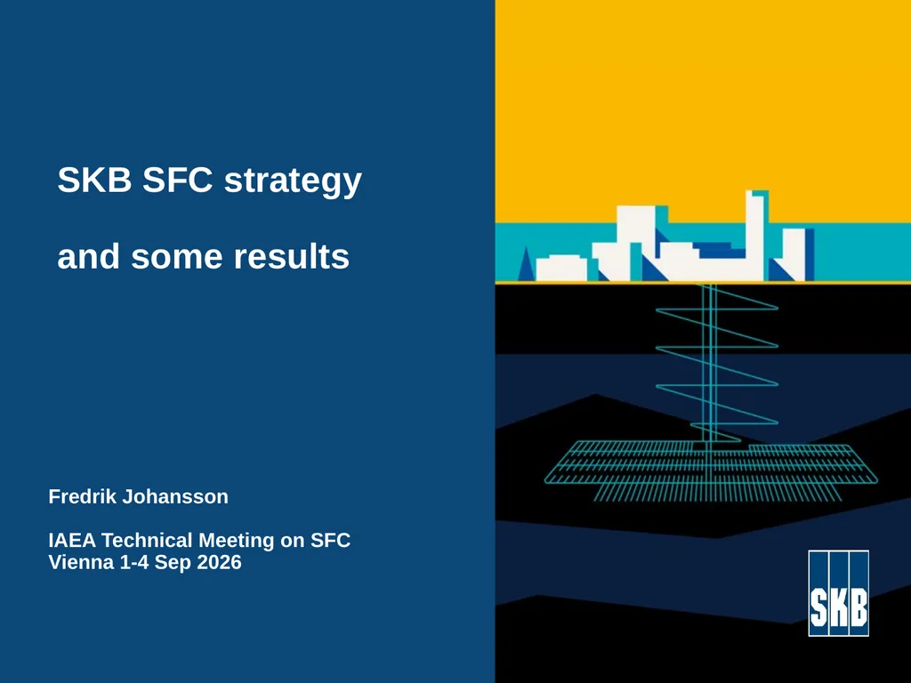SKB SFC strategy and some results Fredrik - slide 1 of 23