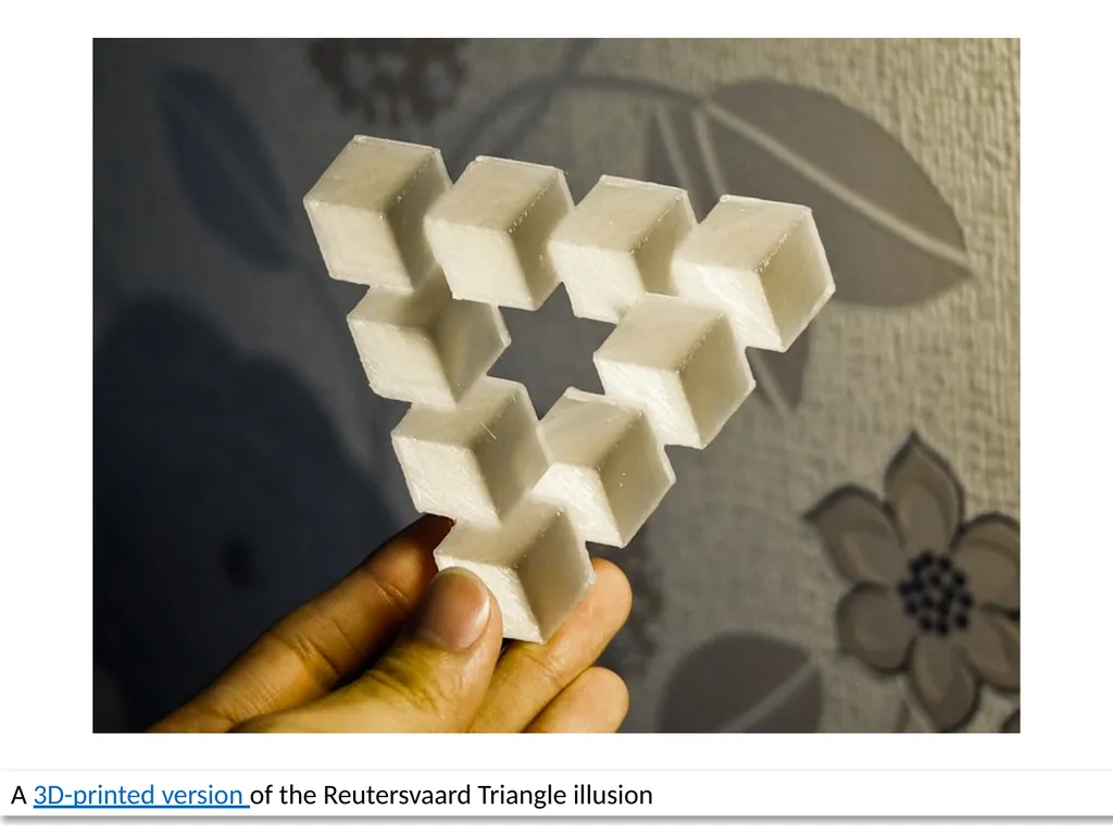 The Penrose Triangle Impossible triangle structure - slide 4 of 26